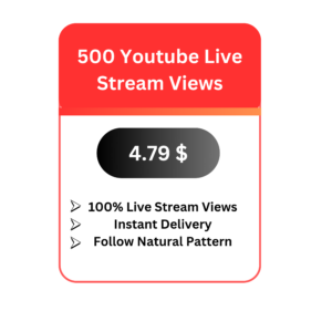 100 Youtube Live Stream Views