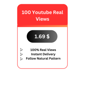 100 Youtube Real Video Views