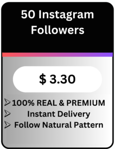 Buy Real Premium Quality Instagram Followers