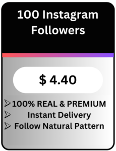 Buy Real Premium Quality Instagram Followers