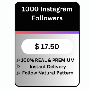 Premium Quality Instagram Followers