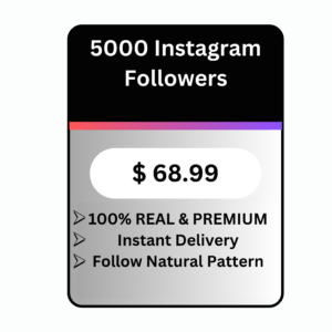 5000 Premium Quality Instagram Followers