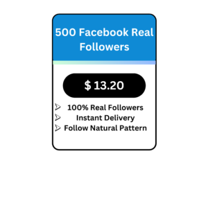 500 Facebook Real Followers