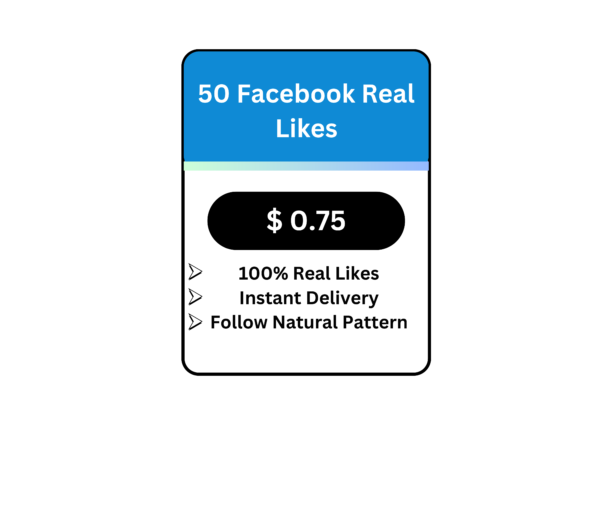 50 Facebook Real Likes