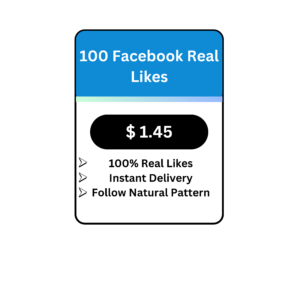 100 Facebook Real Likes