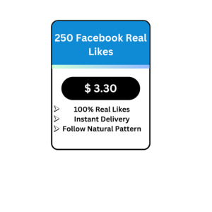 250 Facebook Real Likes