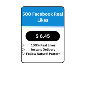 500 Facebook Real Likes