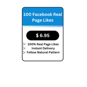 100 Facebook Real Page Likes