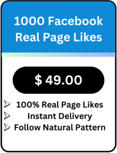 Buy facebook page Likes