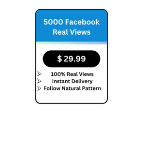 5000 Facebook Real Views