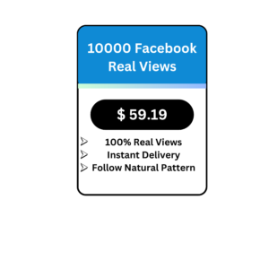 10000 Facebook Real Views