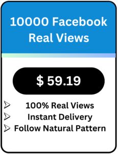 Buy facebook Real Views