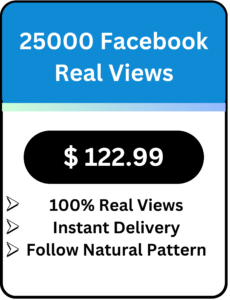 Buy facebook Real Views