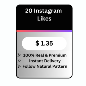 20 Premium Quality Instagram Likes