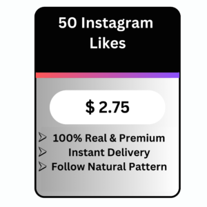 50 Premium Quality Instagram Likes