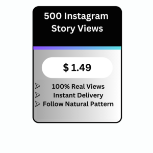 500 Instagram Story Views