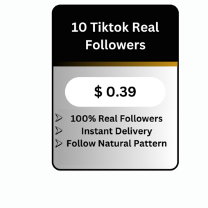 10 TikTok Real Followers