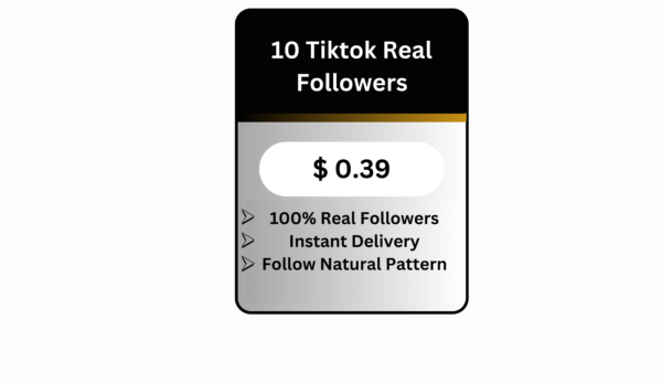 10 TikTok Real Followers