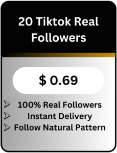 Buy Tiktok Real Followers