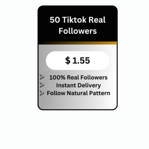 50 TikTok Real Followers