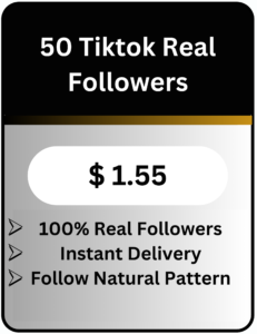 Buy Tiktok Real Followers