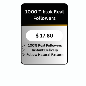 1000 TikTok Real Followers