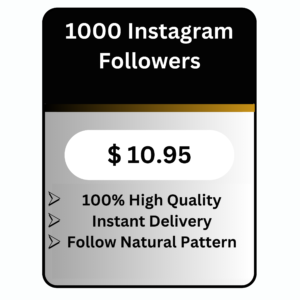 1000 High Quality Instagram Followers