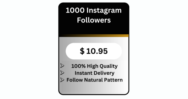 1000 High Quality Instagram Followers