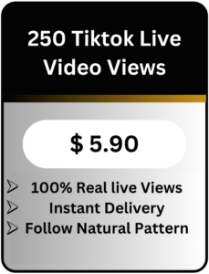 Buy Tiktok Live Video Views