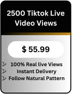 Buy Tiktok Live Video Views