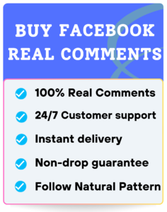 BUY FACEBOOK REAL COMMENTS