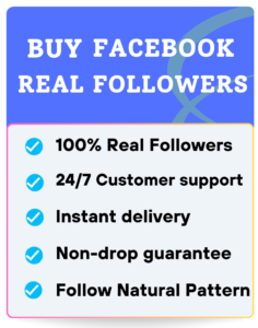 BUY FACEBOOK REAL FOLLOWERS