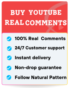 BUY YOTUBE REAL COMMENTS