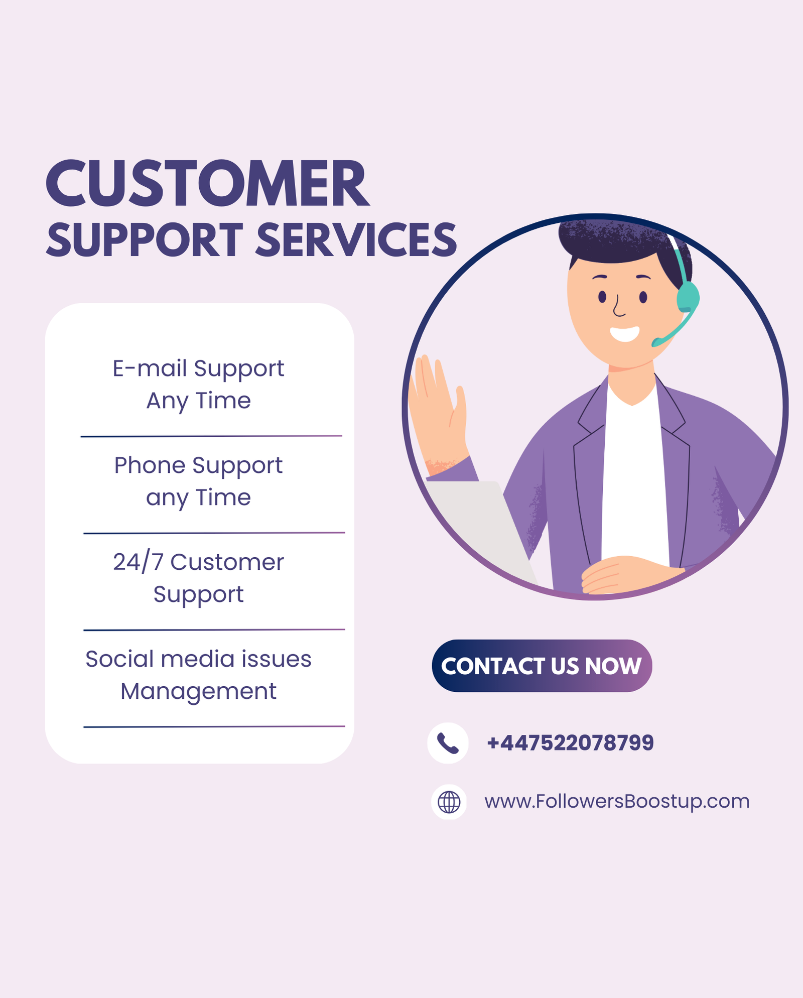 CUSTOMER SUPPORT